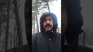 preview picture of video 'Snow fall in bishkek 17/3/2018'