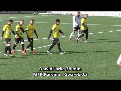 SPARING: MFK Karvina B - TS Gwarek Tarnowskie Góry 2:6 (0:4)