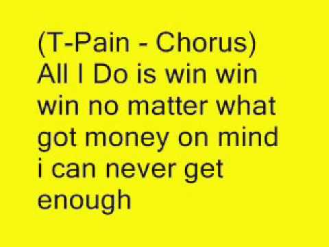 All I do is win lyrics