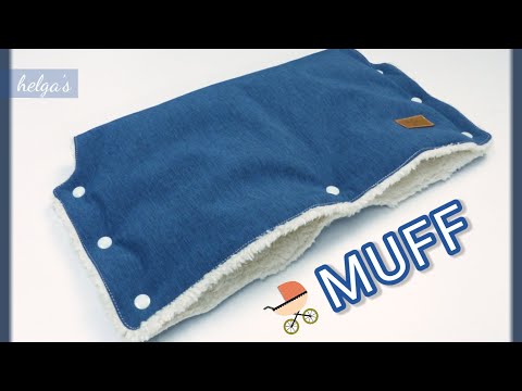 Kinderwagenmuff schnell und einfach nähen! Muff nähen