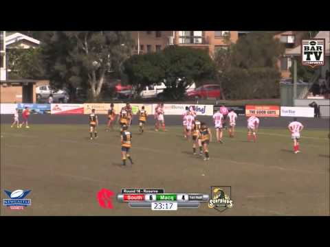 2014 Real NRL Round 16 Reserve Grade Highlights - South Newcastle v Macquarie Scorpions