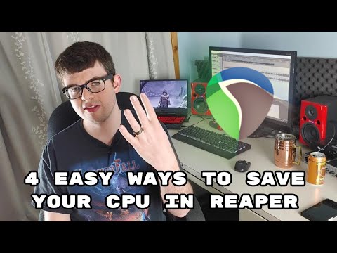 REAPER: 4 Ways to stop plugins from eating your CPU and memory