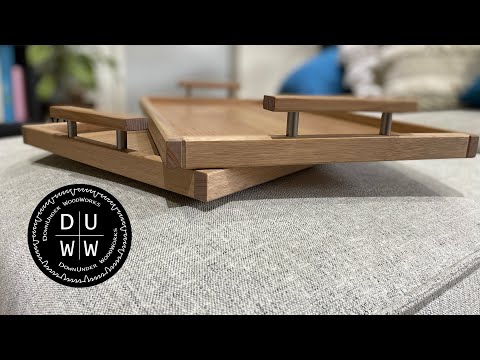 Make these beautiful serving trays