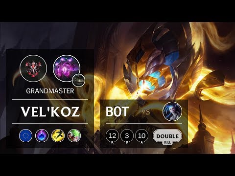 Vel'Koz Bot vs Jinx - EUW Grandmaster Patch 9.8