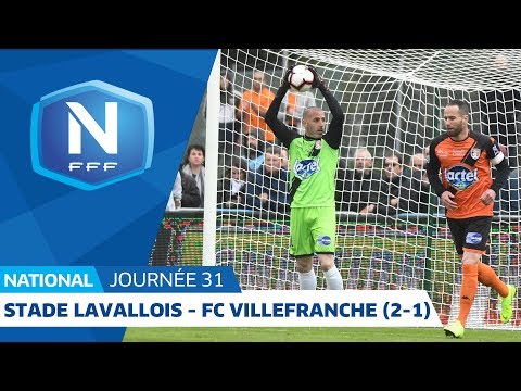 J31: Stade Lavallois - FC Villefranche B. (2-1), le résumé I National FFF 2018-2019