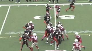 preview picture of video 'Ambridge vs Aliquippa, BCYFL Youth Football Highlights'