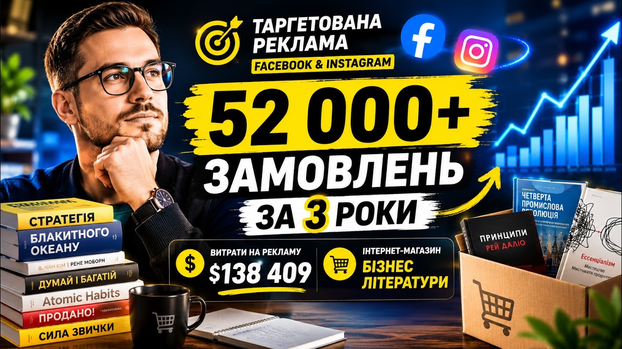 Скріншот рекламного кабінету