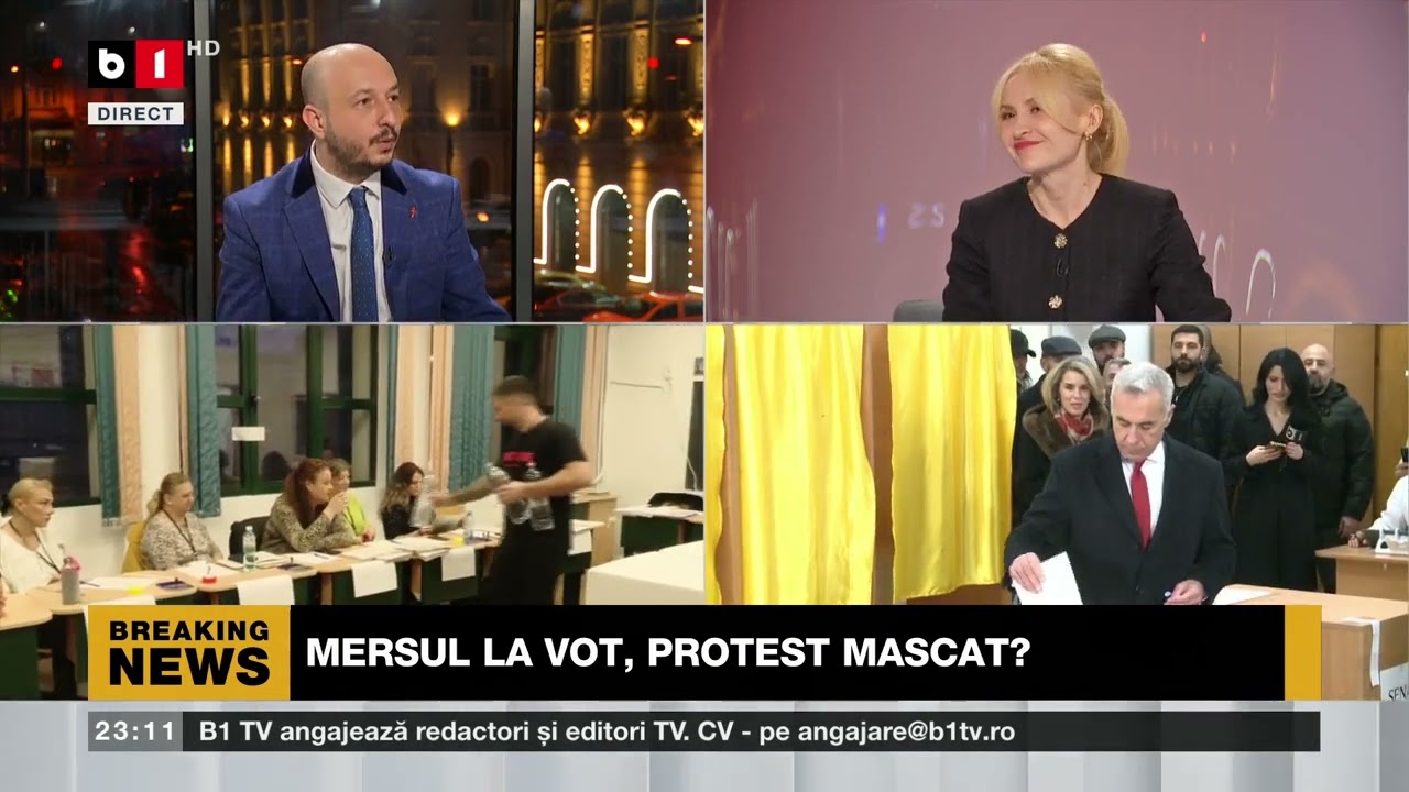 GEORGESCU MERGE MÂINE LA VOT. Știri B1TV_7 dec. 2024