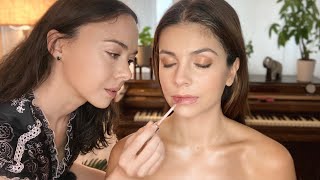 ASMR Doing Her Makeup Tutorial + Skincare - Friend Spa Treatment - Soft Spoken Role Play w/@MadPASMR