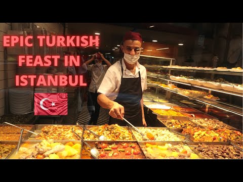 EPIC TURKISH STREET FOOD IN ISTANBUL | TURKEY LOKANTASI