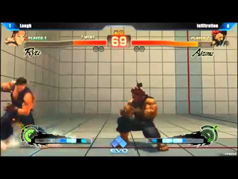 EVO 2013 SSF4 AE2012  Laugh vs Infiltration