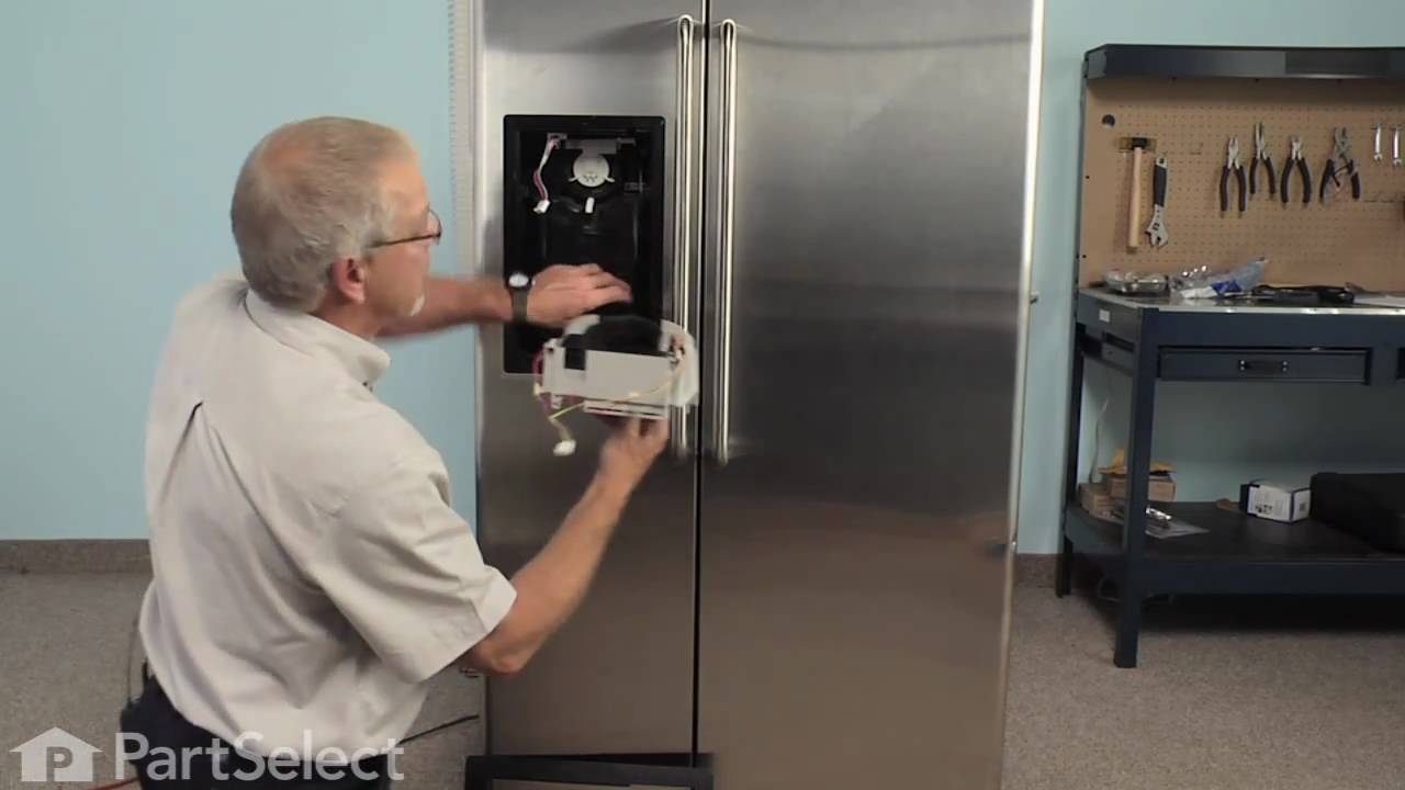 Replacing your General Electric Refrigerator Dispenser Door Solenoid Assembly