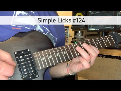 Simple Fast Sliding Lick (Slow Version After) :: Simple Licks #124
