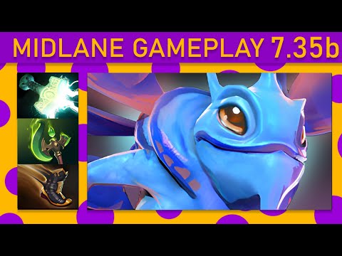 ⭐Puck 20+ Kills! Mid Gameplay 7.35b - Dota 2 Top MMR