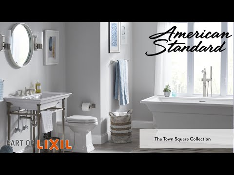 American Standard T455901.002 Town Square S Roman Tub Faucet with Personal Shower Polished Chrome