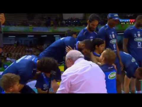 PREMIAÇÃO DA SUPERLIGA 2014/15 - SADA CRUZEIRO X SESI/SP