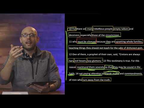 Week 3 - Titus 1:10-16