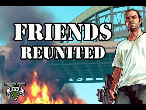 ✪GTA5 - Walkthrough Part 15 (No Commentary HD) FRIENDS REUNITED