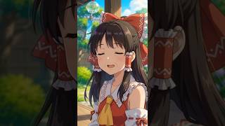 【AI】お茶がうめえぇ霊夢と魔理沙