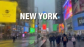 New York City LIVE Foggy Manhattan on Saturday (March 7, 2026)