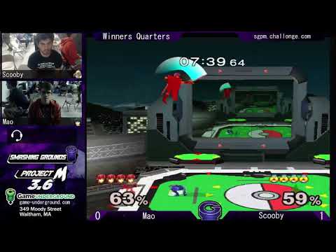 SG at GU 18.7 Melee WQ - Mao (Marth) vs Scooby (Sheik)