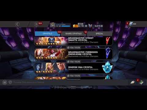 Crystal Opening Variant Rewards