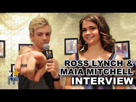 Ross Lynch & Maia Mitchell Talk "Teen Beach Movie" Sequel, Tell Jokes & More