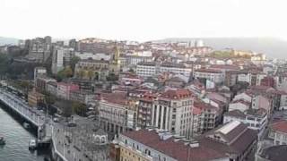 preview picture of video 'Puente Vizcaya vistas ría de Bilbao Las Arenas Algorta Getxo Portugalete'