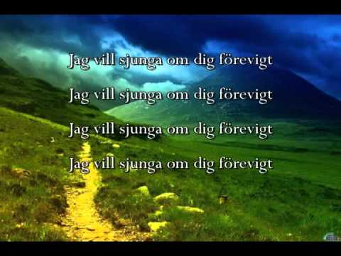 Jag vill sjunga om dig förevigt - Jeanette Alfredsson & Frank Ådahl (lyrics)