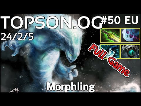 TOPSON [OG] Morphling - Dota 2 Full Game 7.19