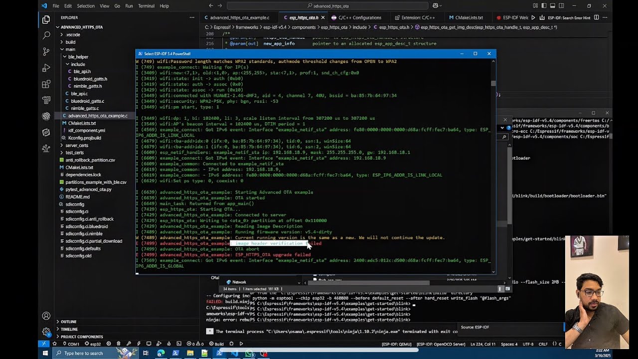 This video is ENOUGH to implement advanced OTA update using esp-idf | Espressif | GitHub | Part 1