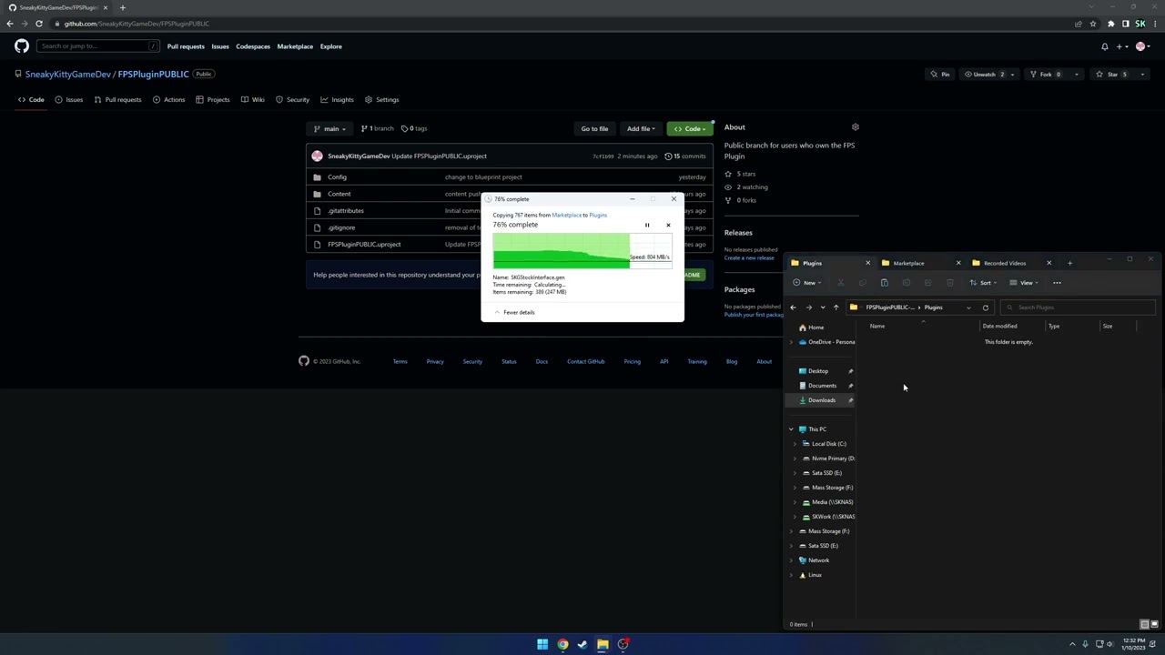Ultimate M FPS Framework: Setup Example Project