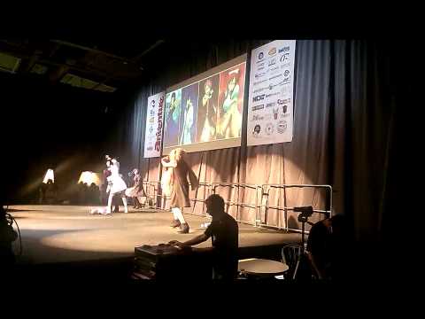 Aniventure 2015 ( Sofia ) - Anime cosplay scene ( unedited video )
