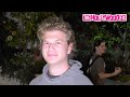 Justin Roberts From Jake Paul's 'Team 10' Influencer Crew Catches Up With Paparazzi At Dinner In LA