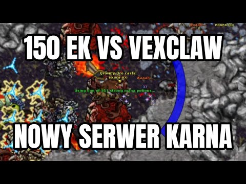 #25 Tibia Karna Vexclaw vs 150 EK