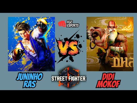 SF6 - DIDIMOKOF [DHALSIM] VS JUNINHO RAS [LUKE] - STREET FIGHTER 6