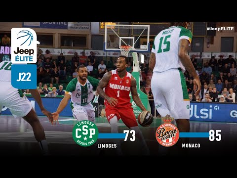 Limoges vs Monaco | J22 Jeep® ÉLITE - 9 mars 2019