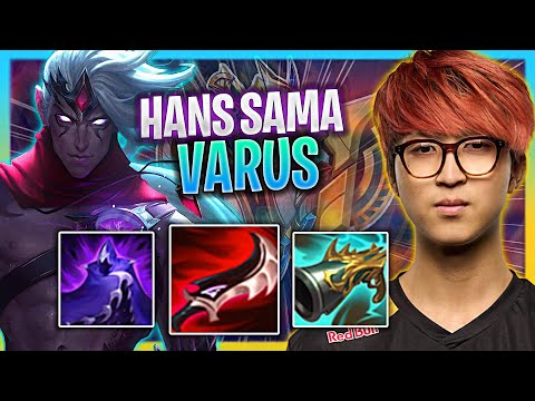 HANS SAMA IS SO CLEAN WITH VARUS! | G2 Hans Sama Plays Varus ADC vs Jhin!  Season 2023