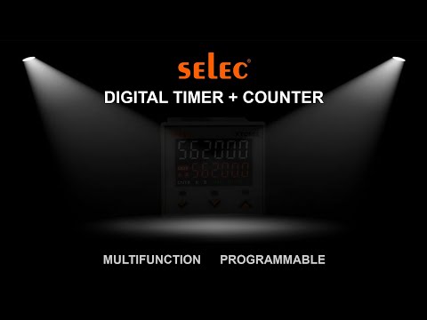SELEC Multifunction Digital Timer Plus Programmable Counter XTC562
