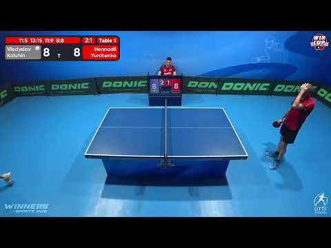 16:00 Vladyslav Kaluhin 3 - 1 Hennadii Yurchenko West 3 WIN CUP 18.10.2022 | TABLE TENNIS WINCUP
