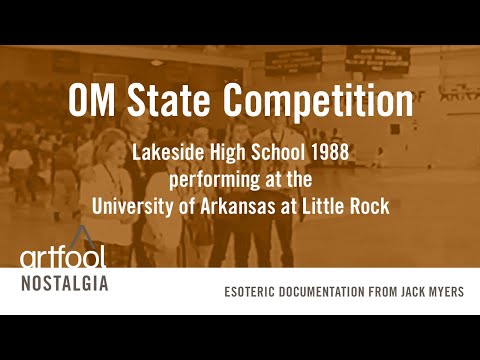 Lakeside OM State Competition 1988
