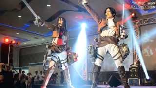 Attack on Titan Cosplay Guren no Yumiya Live YukiGodbless JiakiDarkness at Philippine on BOA
