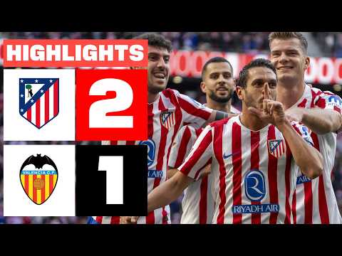 ATLÉTICO DE MADRID 2 - 1 VALENCIA CF | RESUMEN LALIGA EA SPORTS