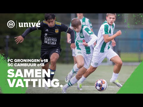 Binnen 𝐭𝐰𝐢𝐧𝐭𝐢𝐠 seconden is het raak! Highlights: FC Groningen o.18 - Cambuur o.18