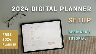 Plan With Me - My 2024 Digital Planner Setup