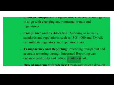 ACCA SBL: Environmental and Sustainability Issues, Technical Article