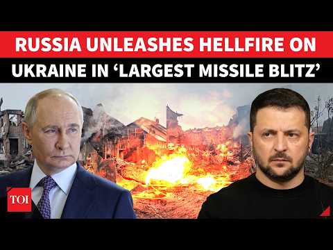 Putin’s Men BOMB Ukraine Capital In ‘DEADLIEST STRIKE’, Over 350 Missile & Drone Barrage DESTROYS...