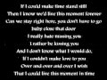 Cherish - Moment in Time w/ Lyrics