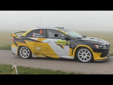 2 Kipard Rally MRF Tarmac Masters 2020 - Maciej Gaca / Bartosz Dąbrowa - Mitsubishi Lancer EVO X