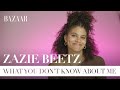 Zazie Beetz talks Atlanta, Rihanna, party tricks and guilty pleasures | Bazaar UK